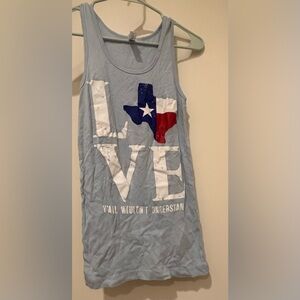 Ella Light Blue Small Cotton Tank